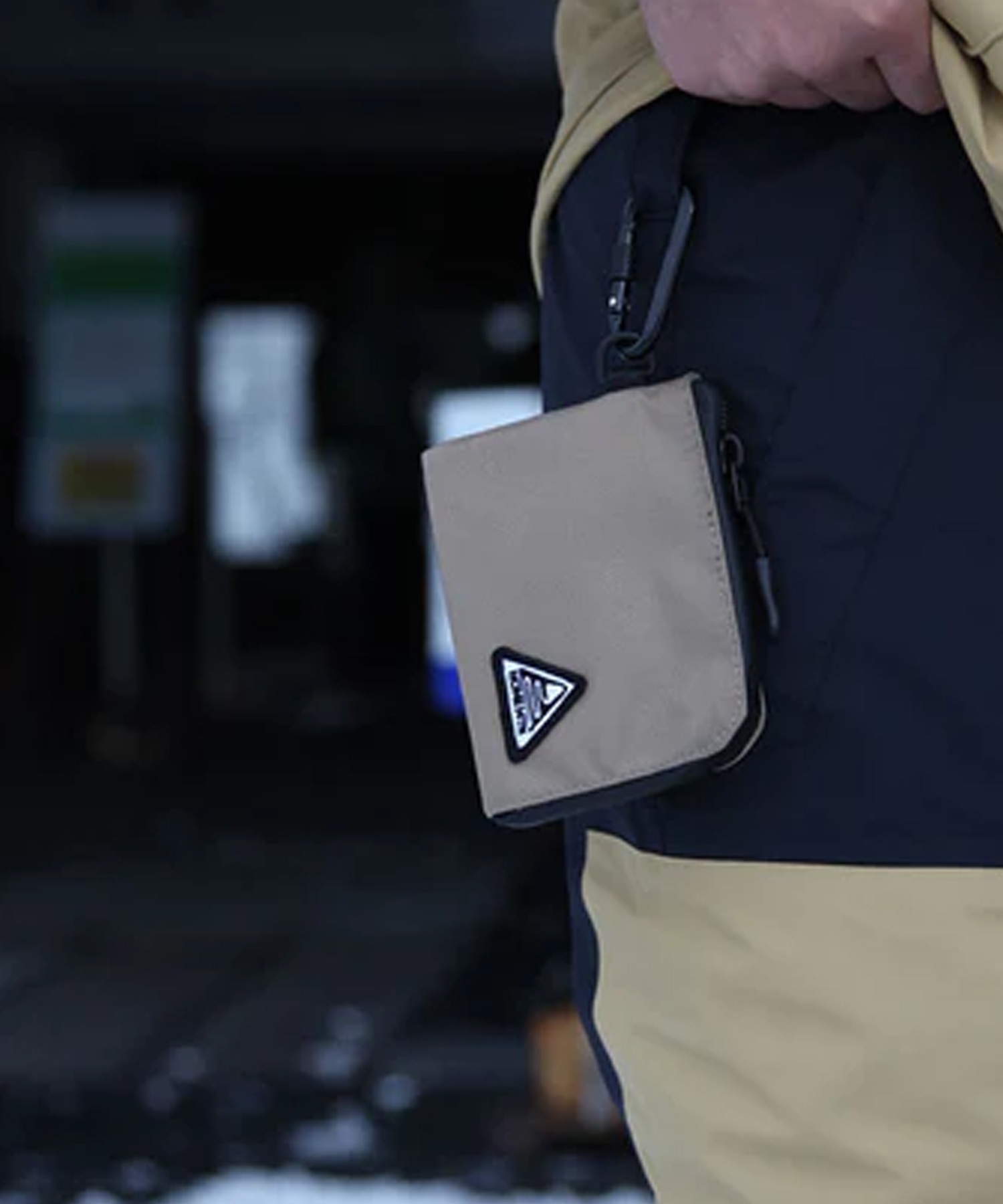 スノーボード パスケース HOMEMTN ホームマウンテン PASS WALLET HM-PSW0001 23-24モデル ムラサキスポーツ KK J20(SAND-ONESIZE)