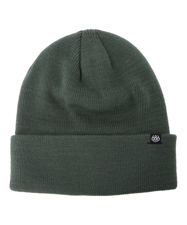 スノーボード スノービーニー ユニセックス 686 シックスエイトシックス STANDARD ROLL UP BEANIE KCRBNE04 ムラサキスポーツ