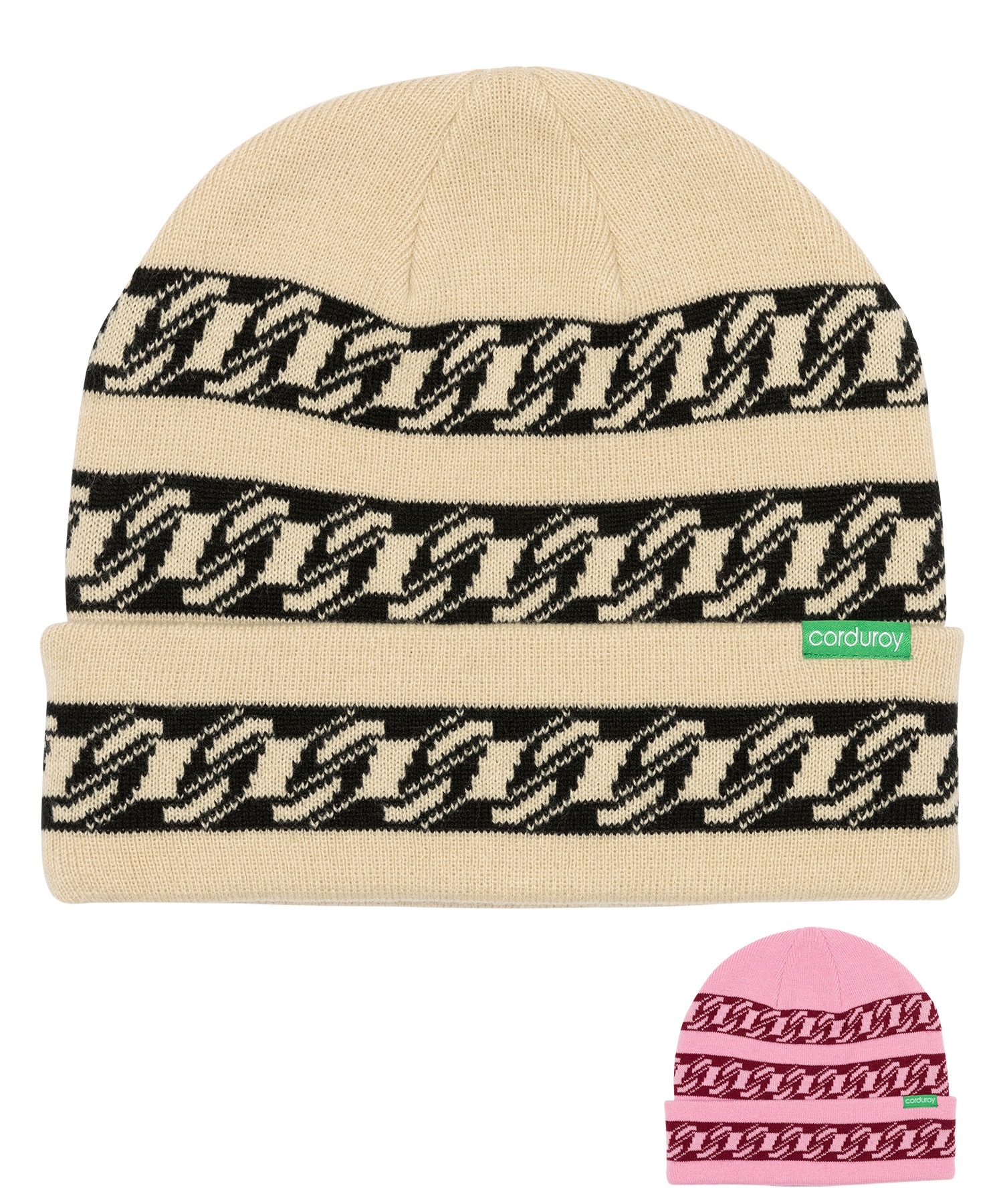 スノーボード ビーニー ユニセックス CORDUROY コーデュロイ LINKS BEANIE 23-24モデル ムラサキスポーツ KK K23(PNK-ONESIZE)