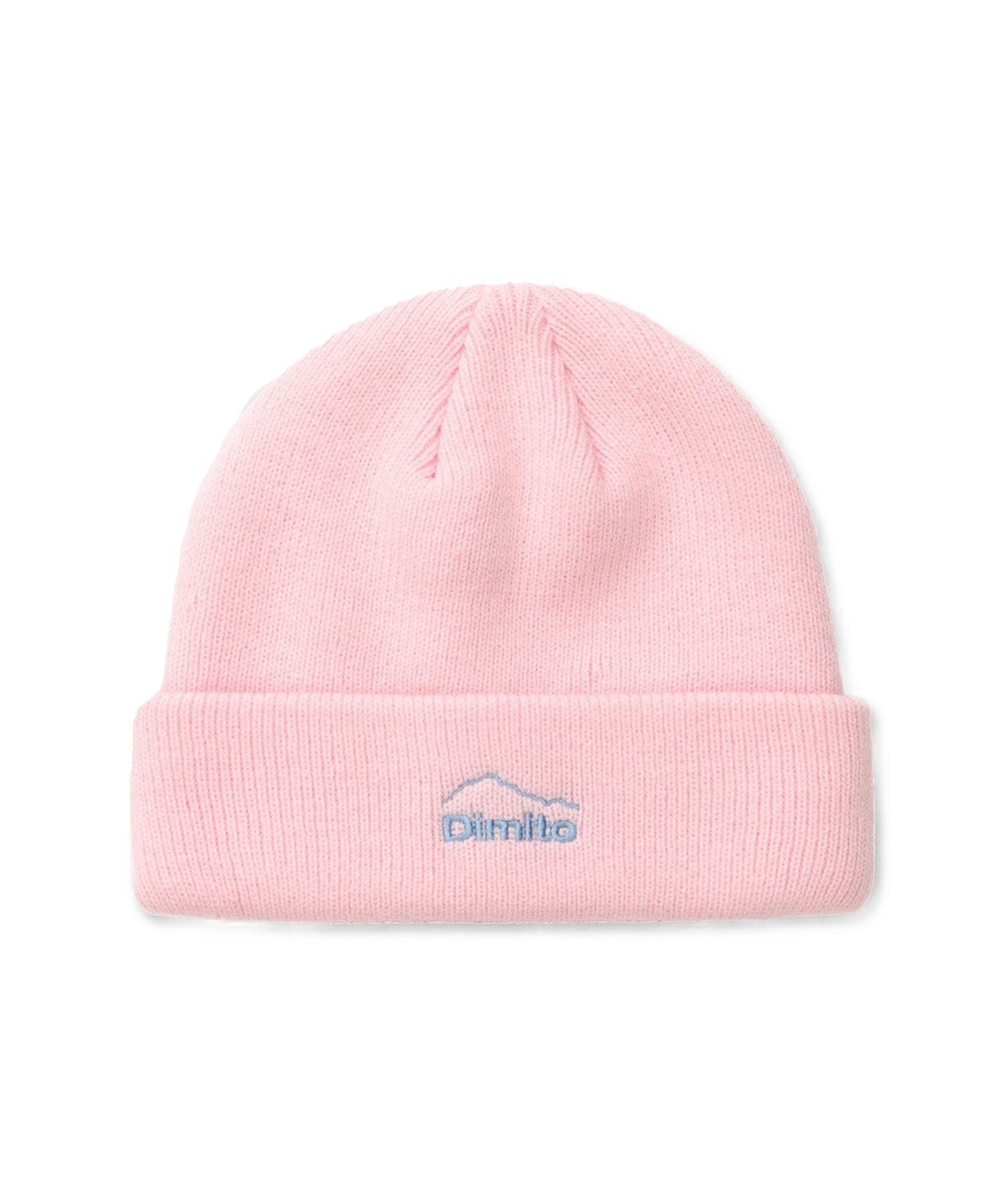 DIMITO ディミト スノーボード ビーニー ユニセックス DMT LOGO BEANIE ムラサキスポーツ 24-25モデル LL J3(PINK-ONESIZE)