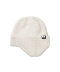 DIMITO ディミト スノーボード ビーニー ユニセックス DMT EAR BEANIE ムラサキスポーツ 24-25モデル LL J3(IVORY-ONESIZE)