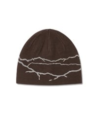 DIMITO ディミト スノーボード ビーニー ユニセックス HAE LINE BEANIE ムラサキスポーツ 24-25モデル LL J3(BROWN-ONESIZE)