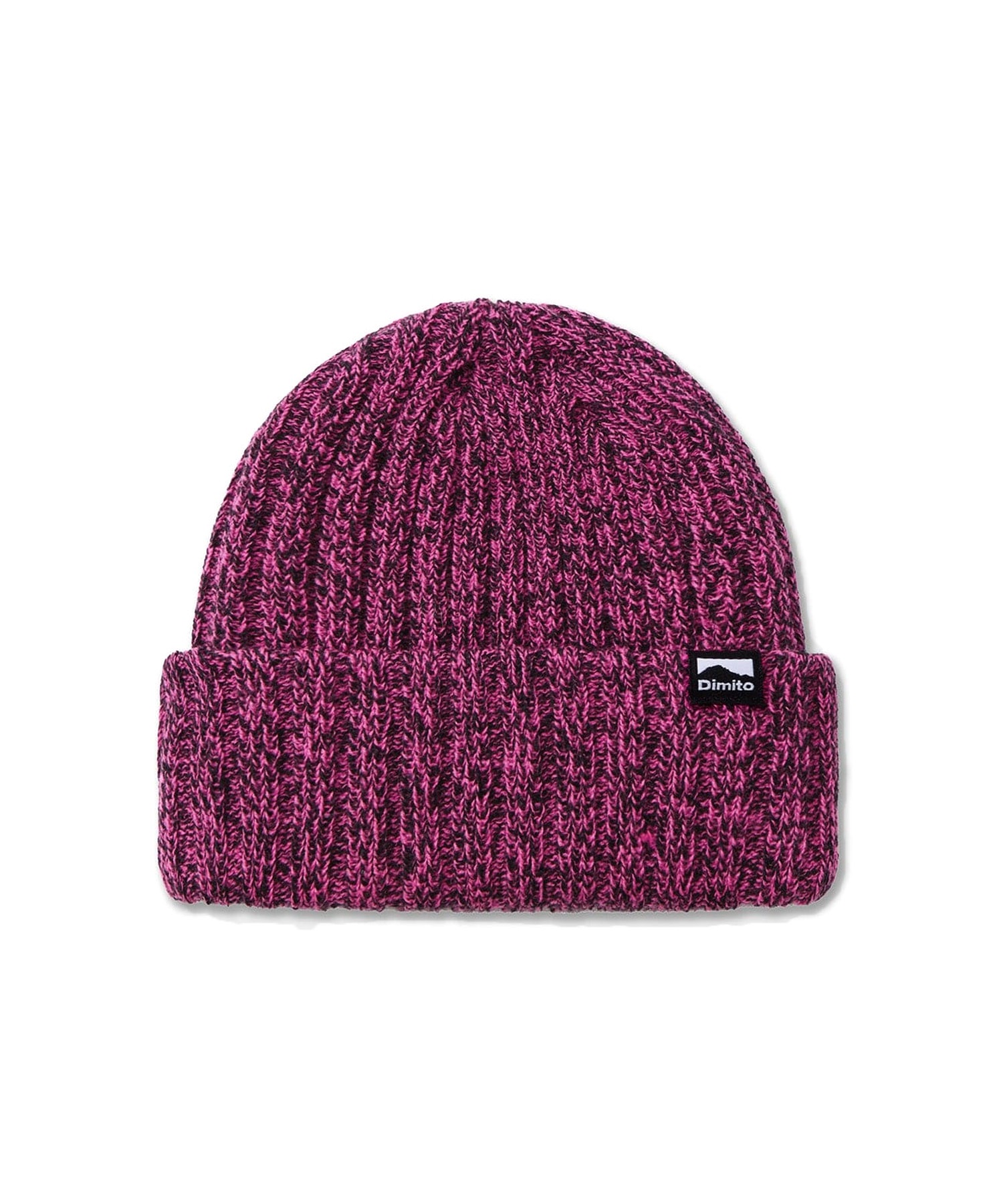 DIMITO ディミト スノーボード ビーニー ユニセックス MIX KNIT BEANIE ムラサキスポーツ 24-25モデル LL J3(PINK-ONESIZE)