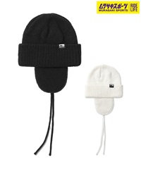 DIMITO ディミト スノーボード ビーニー ユニセックス 24 EAR FLAP BEANIE ムラサキスポーツ 24-25モデル LL J3(WHITE-ONESIZE)