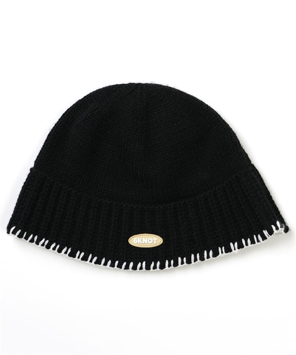 6KNOT シックスノット スノーボード ビーニー レディース ニット帽 BUCKET BEANIE ムラサキスポーツ 24-25モデル LX J24