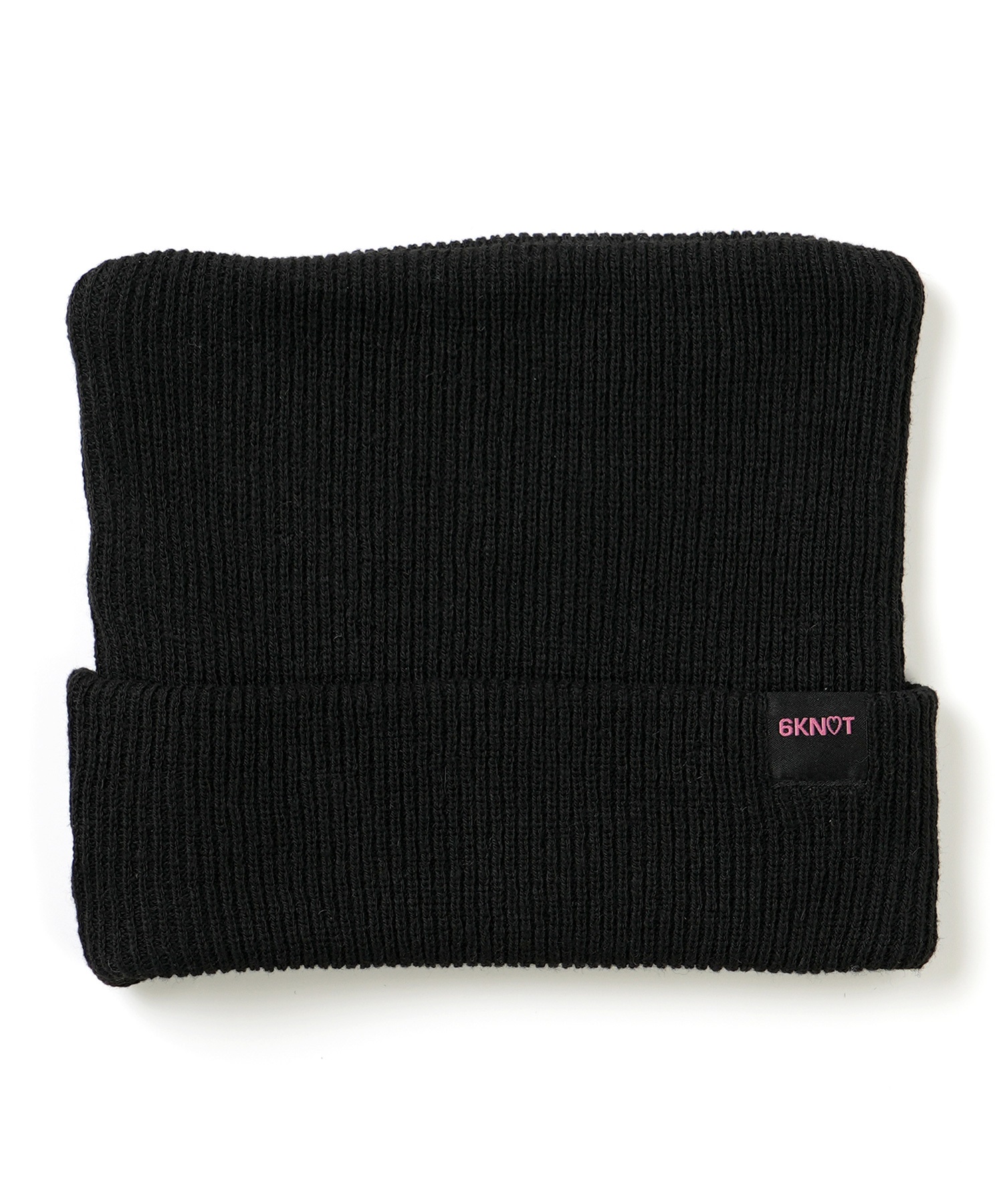 6KNOT シックスノット スノーボード ビーニー レディース ニット帽 KITTEN BEANIE ムラサキスポーツ 24-25モデル LX J24(BLACK-ONESIZE)