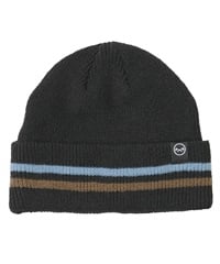 ANTHEM アンセム スノーボード ビーニー ユニセックス ニット帽 STRIPES BEANIE ムラサキスポーツ 24-25モデル LX J10(BLACK-ONESIZE)