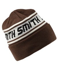 SMITH スミス スノーボード ビーニー ニット帽 ユニセックス THROWBACK BEANIE ムラサキスポーツ 24-25モデル LX J31(SEPIA-ONESIZE)