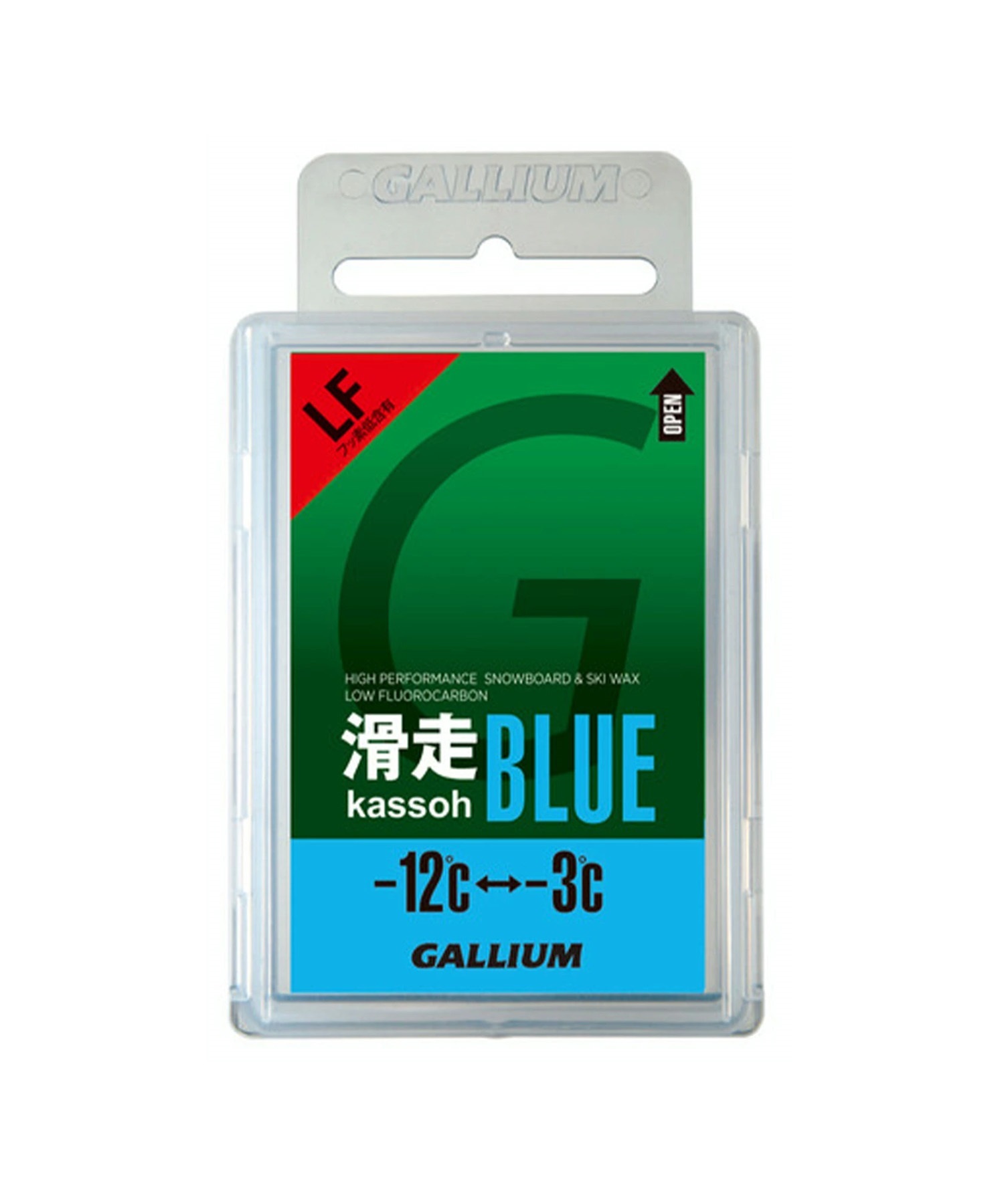 スノーボード ワックス 固形 GALLIUM ガリウム SW2124 滑走 BLUE 滑走ワックス KK A17(ONECOLOR-ONESIZE)