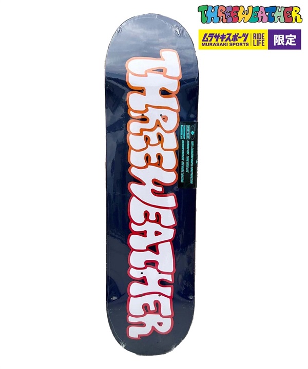 THREE WEATHER スリーウェザー デッキ 7.5～8.25inch TEAM DECK TWTDJJ3 大人