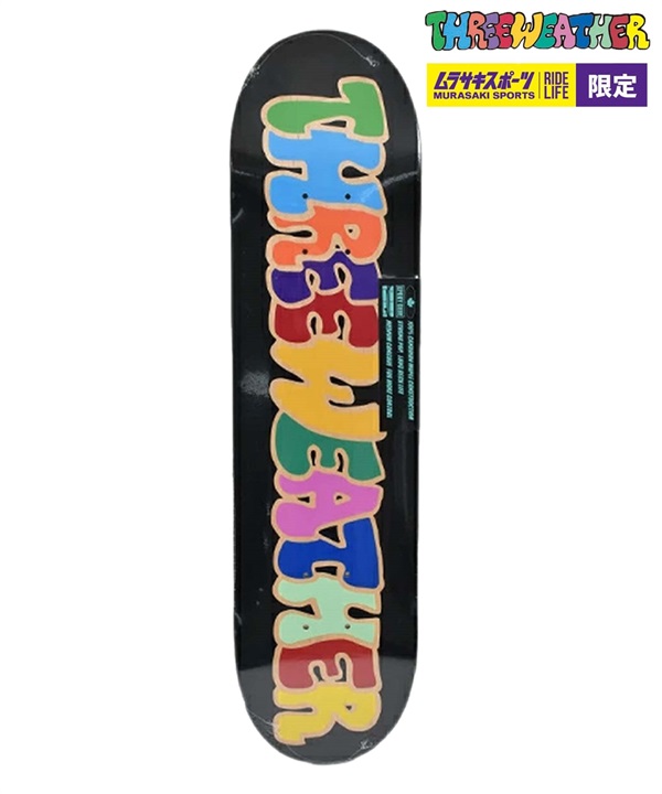 THREE WEATHER スリーウェザー デッキ 7.37～8.25inch TEAM DECK TWTDJJ2 大人 子供