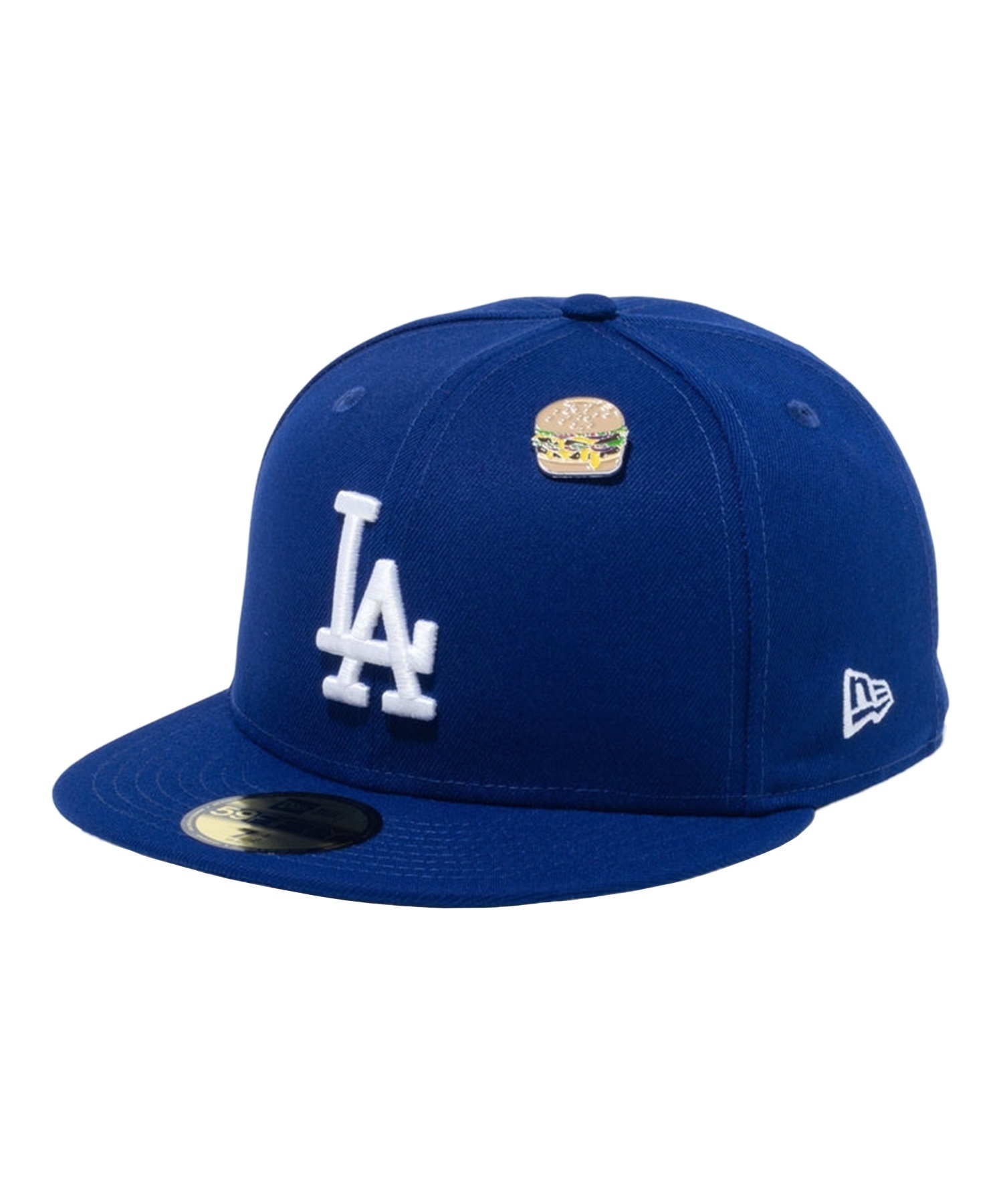 NEW ERA ニューエラ 59FIFTY Local Dishes ロサンゼルス・ドジャース ハンバーガー ダークロイヤル キャップ 帽子 14109902(DROY-7)