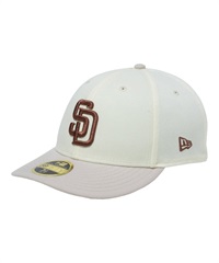 NEW ERA/ニューエラ LP 59FIFTY White Pack サンディエゴ・パドレス クローム ストーンバイザー 14109452 キャップ