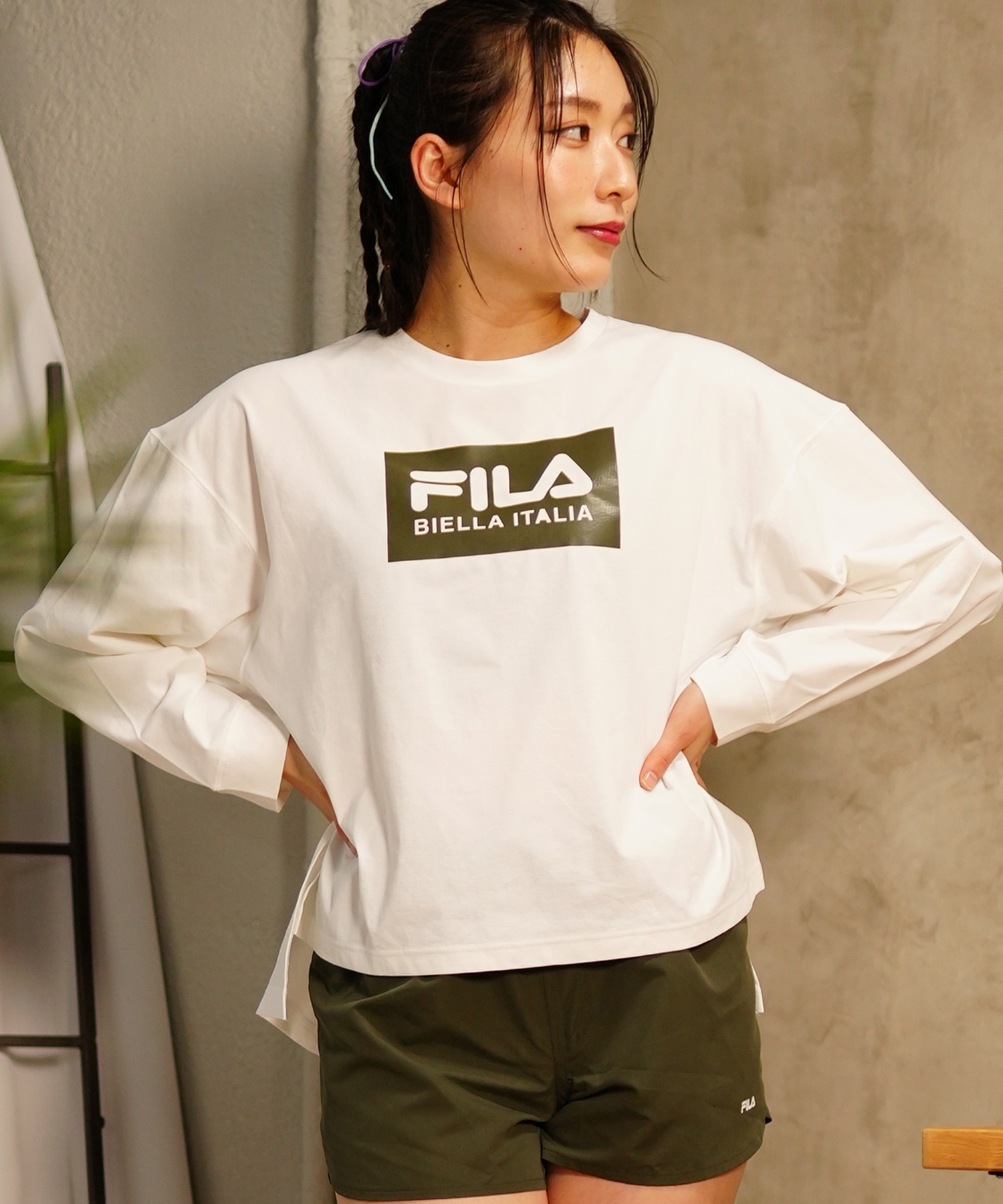 FILA/フィラ 324050 レディース 水着  4点セット(KH-7号)