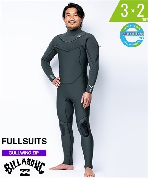 BILLABONG ビラボン GZ WITH NATURAL GULLWING ZIP 3X2 メンズ