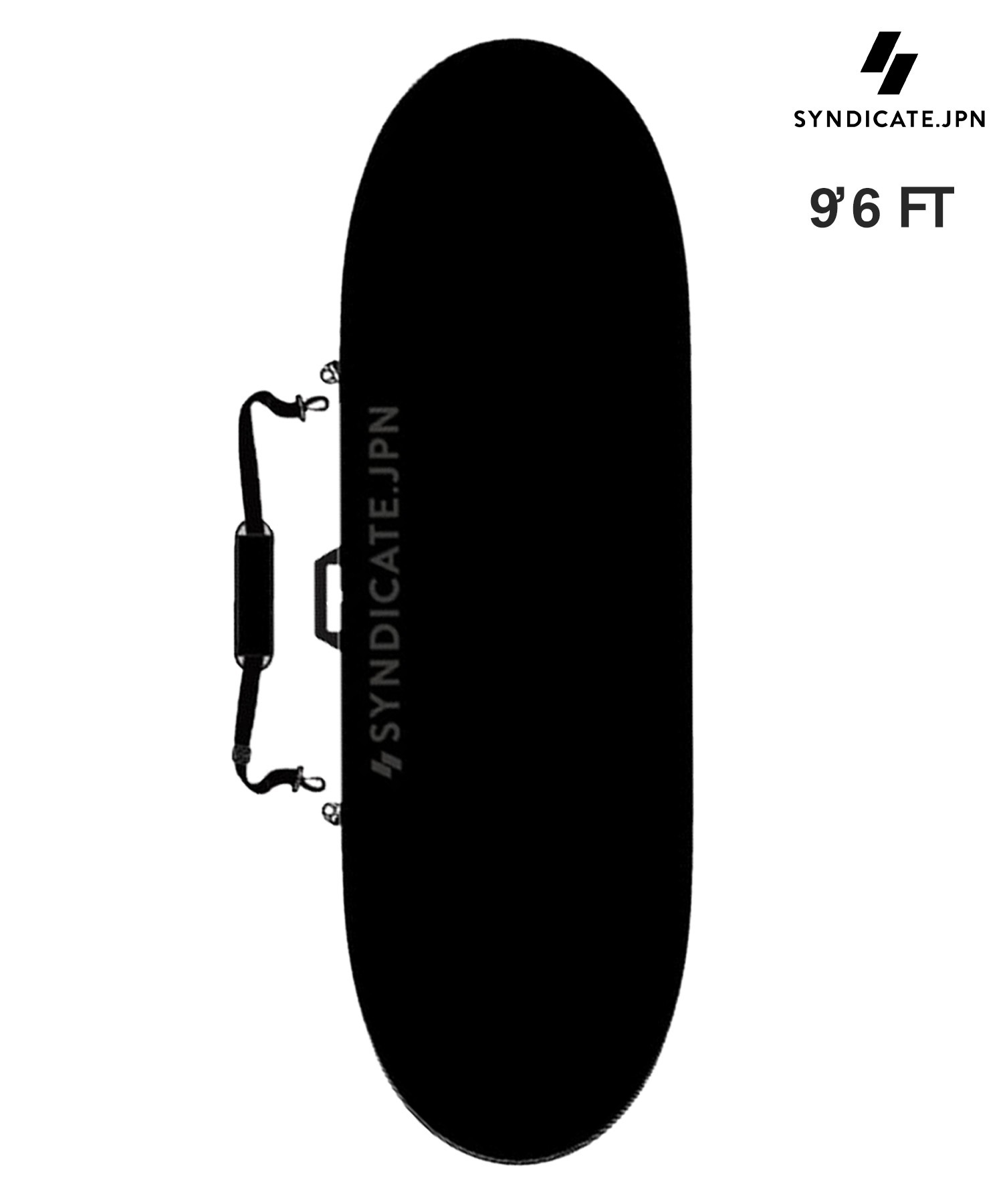 SYNDICATE シンジケートHRD JPN BOARD BAG LB S 9’6FT ロングボード ES-01180V6631  サーフィン ハードケース  ロングボード用 ムラサキスポーツ(BLK1-9.6)