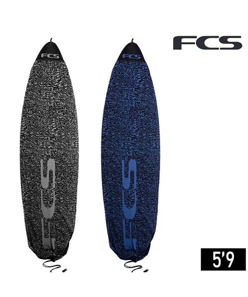 FCS エフシーエス STRETCH ALL PURPOSE COVER 5'9 BST-059-AP サーフィン ニットケース IX C14(STONEBLUE-5.9)