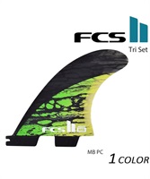 フィン FCS エフシーエス FCS II MB PC CARBON TRI FMBM-CC03-MDTSR Mサイズ Matt Biolos マットバイオロスト モデル FF D10