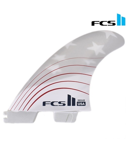 FCS2 エフシーエスツー PC-KA THE USA Series FUSA-PC01-MDTSR フィン サーフィン HH B1(WHT-MEDIUM)