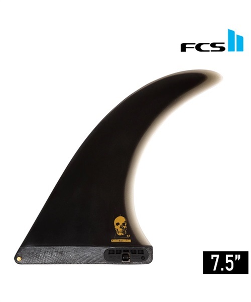 FCSII エフシーエスツー FIN PG CHRISTENSON SINGLE FIN クリス・クリステンソン 7.5インチ FCHR-PG01-LB75R サーフィン フィン HH L30(BLK-7.5)