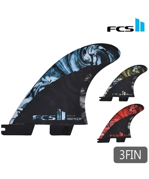 FCS2 エフシーエスツー Matt Biolos Tri Fins PC CB マット・バイオロス FMBM-CC04 フィン サーフィン II C7(RED-L)