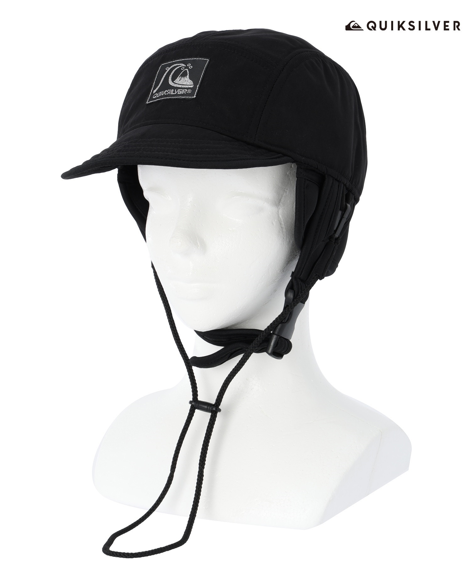 QUIKSILVER クイックシルバー COLD WATER SURFCAP QSA234704 サーフィンヘッドウェア(BLK-ONESIZE)