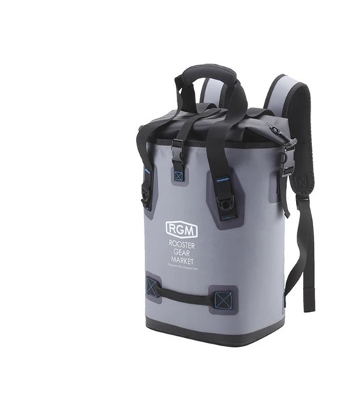 ROOSTER GEAR MARKET ルースターギアマーケット BACK PACK COOLER バックパッククーラー 1600030 保冷バッグ 15L フィッシング 小物 釣り HH A12(GRAY-F)