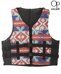 OP オーシャンパシフィック PFD ﾌﾛｰﾃｨﾝｸﾞﾍﾞｽﾄ サーフアクセサリー アウトドア(NVY-M)