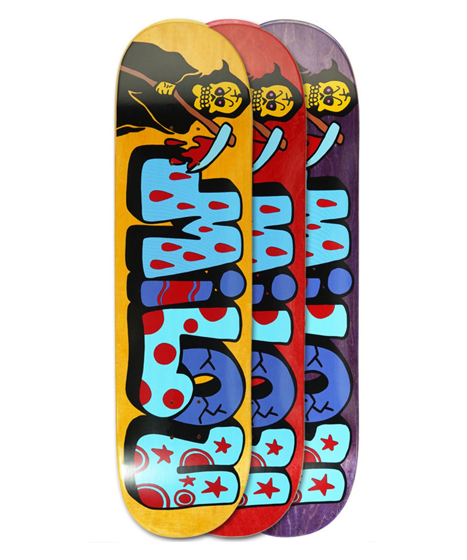 スケートボード デッキ PIZZA SKATEBOARDS ピザスケートボード 311501058 GRAFF MILOU 8.25inch KK3  I12 スケートボード｜ムラサキスポーツオンラインストア 通販