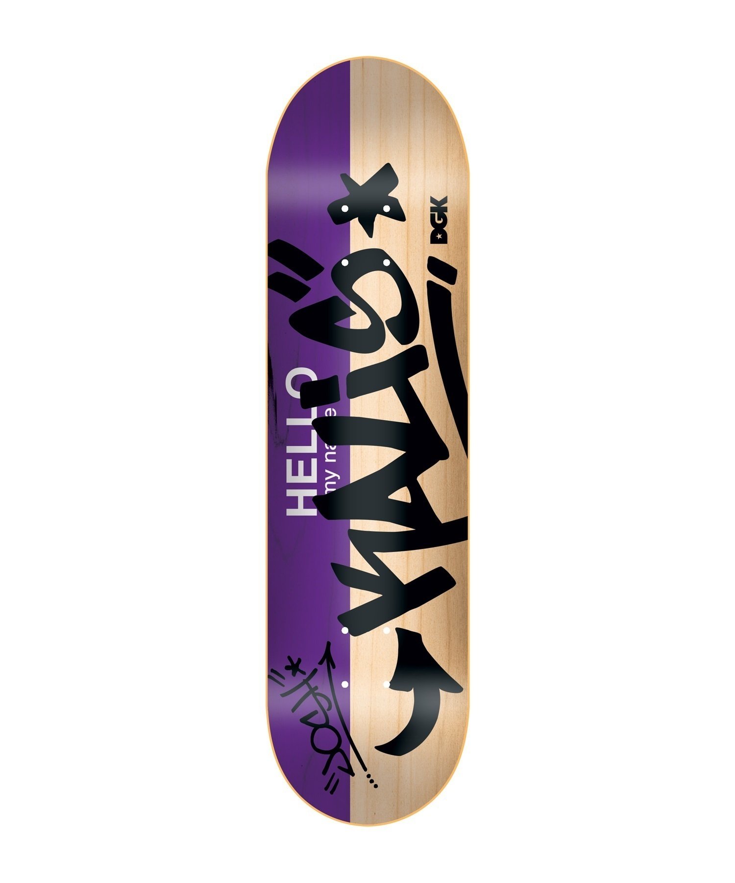 スケートボード デッキ DGK ディージーケー HELLO MY NAME IS JOSH.K DIK 8.06inch KK4 L2 スケートボード｜ムラサキスポーツオンラインストア  通販