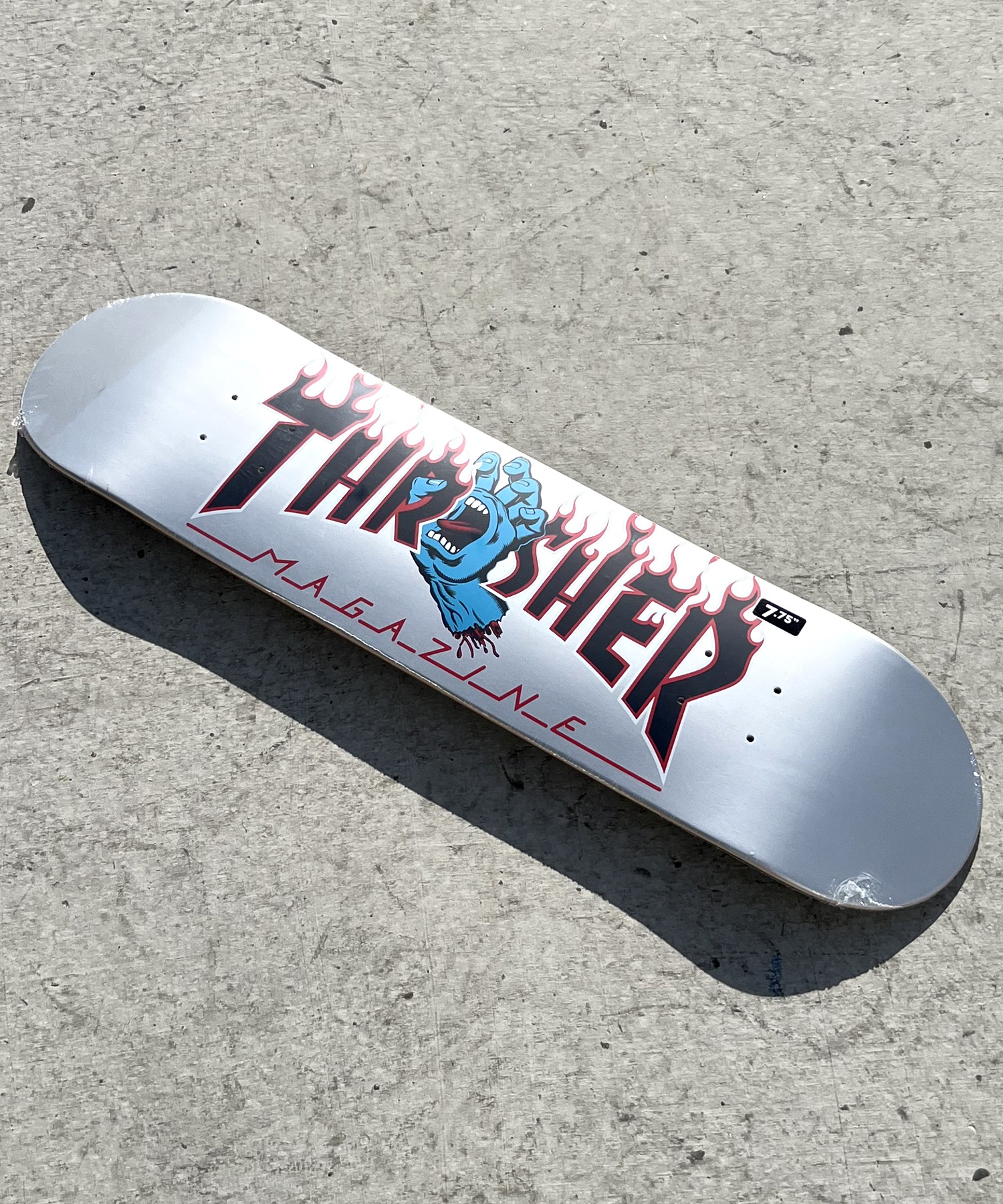 スケートボード デッキ SANTA CRUZ サンタクルーズ XTHRASHER S FLAM 