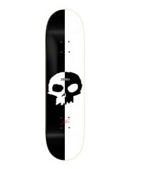 ZERO ゼロ スケートボード デッキ ﾌｫﾚｽﾄ SPLIT SINGLE SKULL D6116 8.0inch(ONECOLOR-8.00inch)