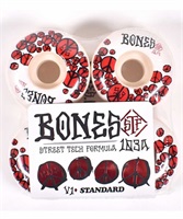 スケートボード ウィール BONES ボーンズ 33221188 STF PEACE V1 103A 53mm ハードウィール JJJ F16(103A-53mm)