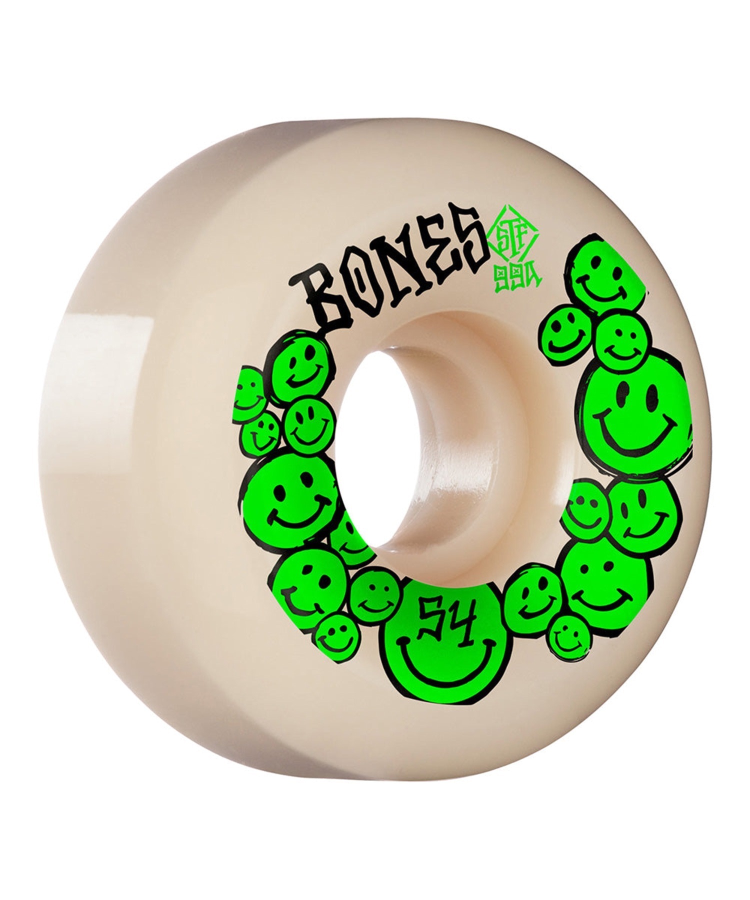 スケートボード ウィール BONES ボーンズ 33222266 STF HAPPINESS V5 99A 54MM KK I12(ONECOLOR-ONESIZE)