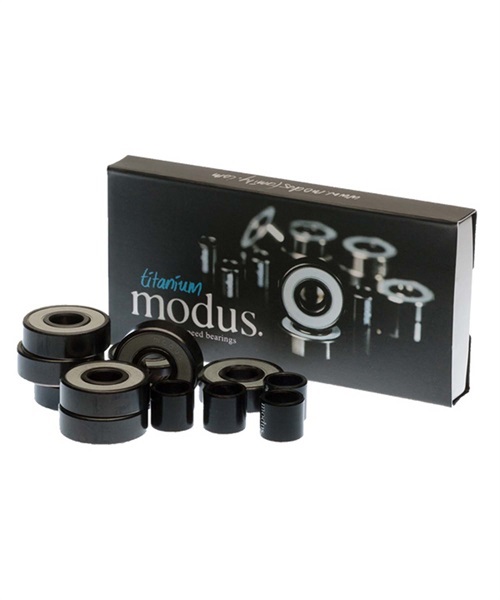 スケートボード ベアリング MODUS BEARINGS モーダス ベアリング TITANIUM チタニウム JJ ムラサキスポーツ E29(TITANIUM-F)