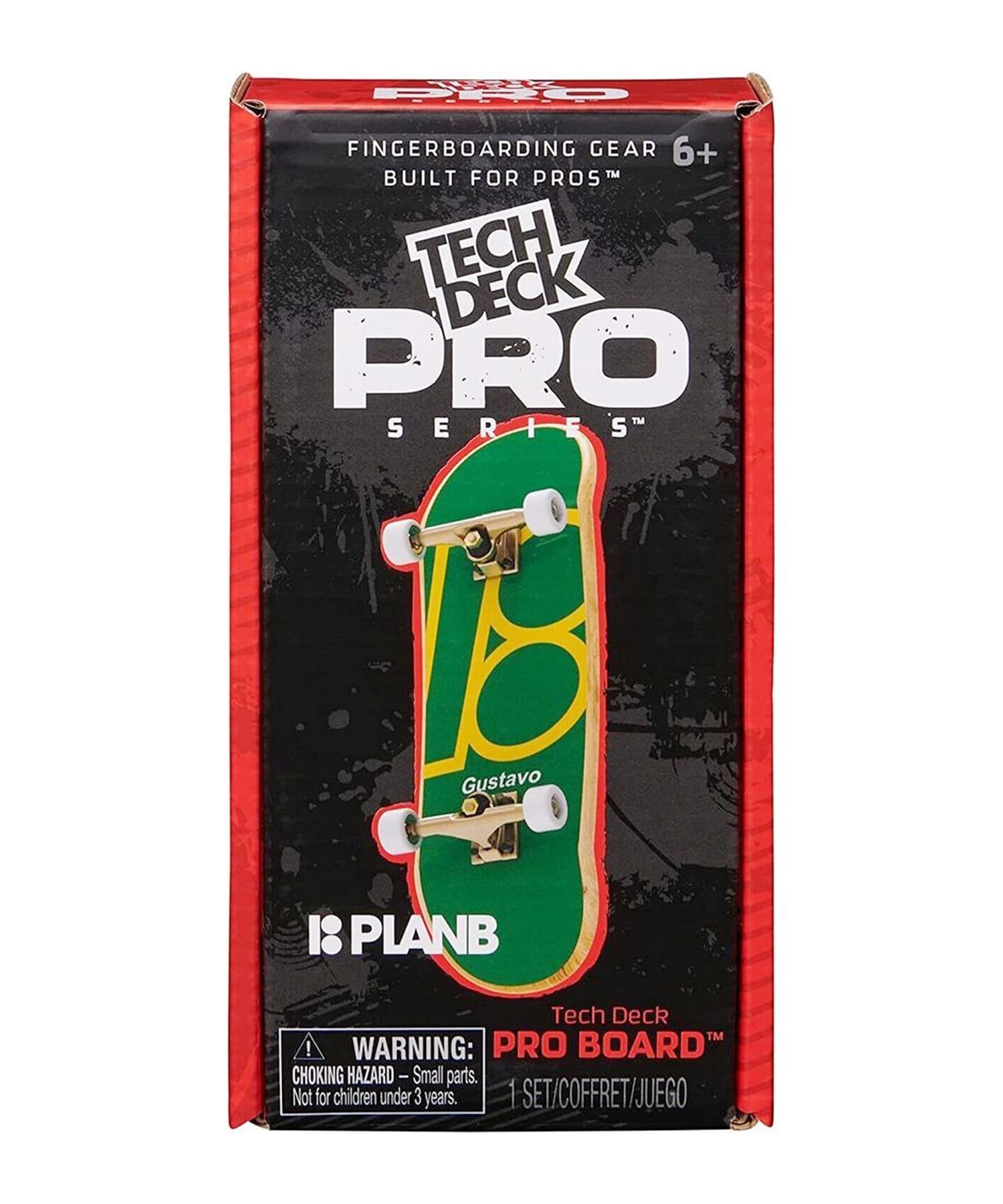 スケートボード フィンガーボード TECH DECK テックデッキ PRO SERIES BOARD 4ASST1 PLANB KK(ONECOLOR-ONESIZE)