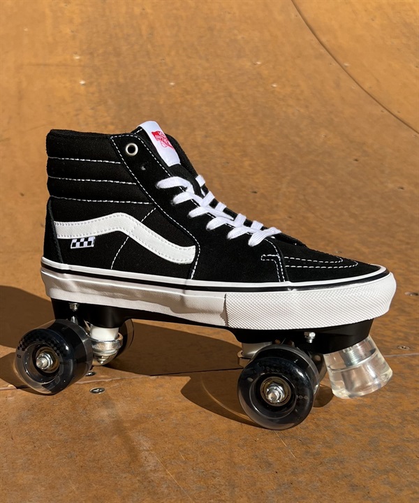 ★★ スニーカーローラー ローラースケート VANS バンズ スケシュー SKATE SK8-HI BKWT スケートハイ 組み立て済み完成品 LL