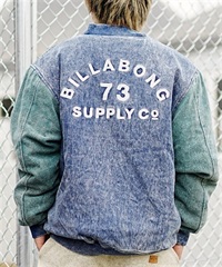 BILLABONG/ビラボン DENIM STADIUM JACKET アウター デニム スタジアム ジャケット BD012-766(BGR-M)