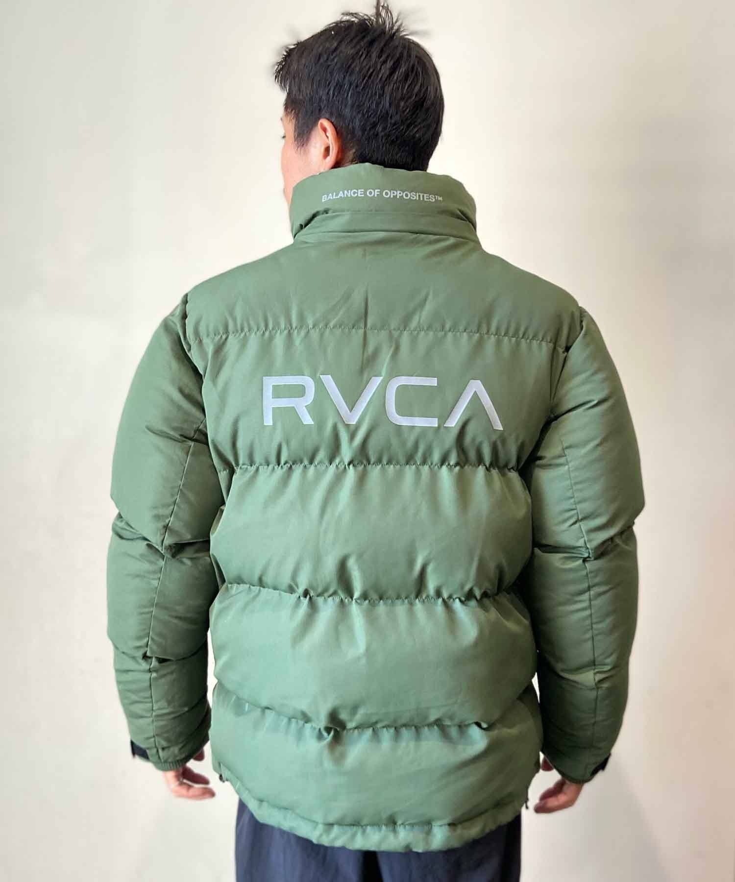 RVCA/ルーカ RVCA メンズ 中綿ジャケット 2WAY リフレクターロゴ BD042