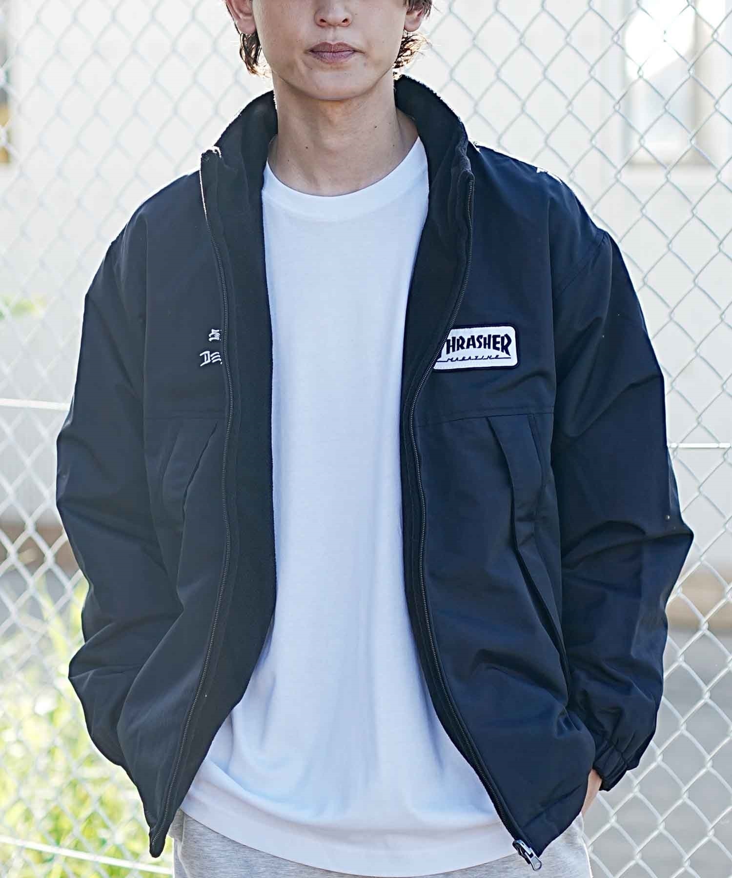 ムラサキスポーツ別注】THRASHER/スラッシャー メンズ リバーシブルジャケット ナイロン/フリース 23MS-JKT1 アウター/ジャケット｜ムラサキスポーツオンラインストア  通販