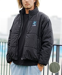 【ムラサキスポーツ限定】SANTACRUZ/サンタクルーズ メンズ 中綿ジャケット ナイロン オーバーサイズ 502233102(BLACK-M)