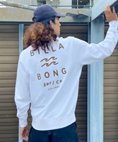 BILLABONG/ビラボン トレーナー クルーネック プルオーバー スウェット ロゴ 裏毛 BD012-008(WHT-M)