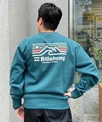 BILLABONG/ビラボン トレーナー スウェット バックプリント 撥水 裏起毛 BD012-012(DTL-M)