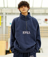 RVCA ルーカ ハーフジップ ビッグシルエット スウェット ジャケット