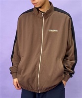 DC/ディーシー 23 WIDE TRACK JACKET23 ワイド トラック ジャケット ジップアップ ビックシルエット ドロップショルダー DPO234062(BRN-M)