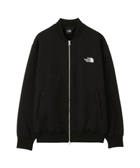 THE NORTH FACE/ザ・ノース・フェイス Bomber Sweat ジップアップ スウェット ワンポイント 刺繍 NT62336(K-S)