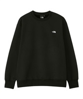 THE NORTH FACE/ザ・ノース・フェイス Small Logo Heather Sweat Crew メンズ トレーナー スウェット ブラック NT62337 K(K-S)