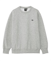 THE NORTH FACE/ザ・ノース・フェイス Small Logo Heather Sweat Crew メンズ トレーナー スウェット ミックスグレー NT62337 Z(Z-S)