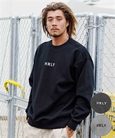 Hurley/ハーレー M OVRSZ EMB HRLY SWEAT CREW メンズ トレーナー スウェット クルー オーバーサイズ エンブロイダリー MFL2312014