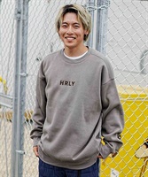 Hurley/ハーレー M OVRSZ EMB HRLY SWEAT CREW メンズ トレーナー スウェット クルー オーバーサイズ エンブロイダリー MFL2312014